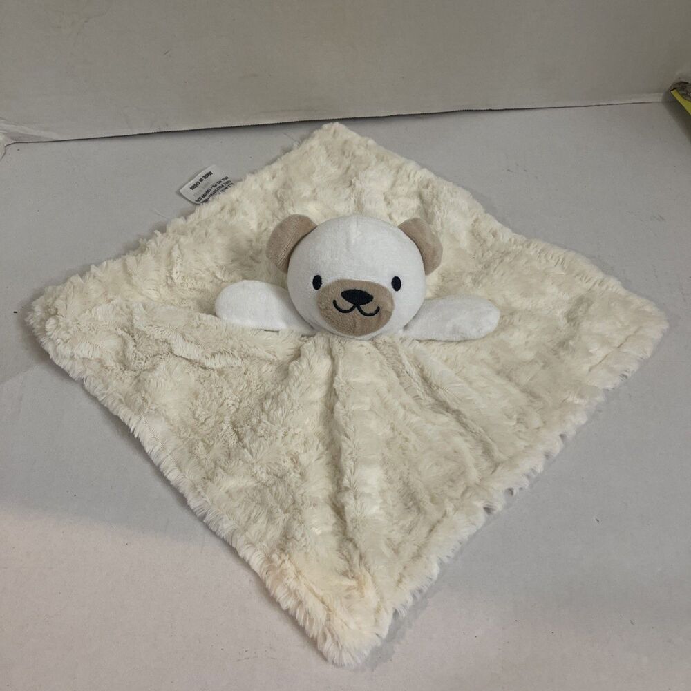 Barefoot Dream Kids Cozy Chic Buddie Lovey Security Blanket Teddy Bear Plush